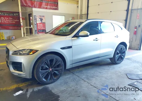 2018 Jaguar F-Pace 35T R-Sport z USA, uszkodzony, nr VIN SADCL2EVXJA255601